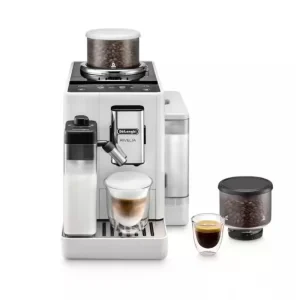 DeLonghi Rivelia Bean to Cup Coffee Machine | White | EXAM440.55.W