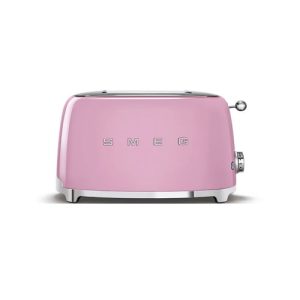 Smeg Retro Style | 2 Slice Toaster | Pink | TSF01PKUK