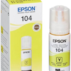 Epson 104 Ecotank Ink Refill Bottle Yellow | C13T00P440